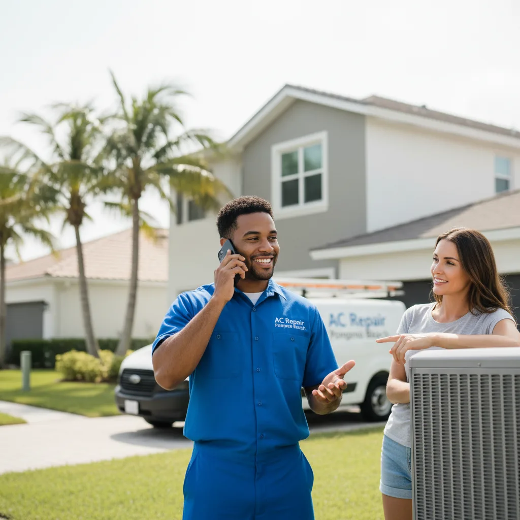 AC Repair Pompano Beach customer support in Redgranite